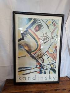 lot 138 image: Kandinsky Wall Art