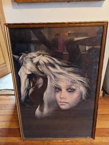lot 139 image: Joy Caros Wall Art