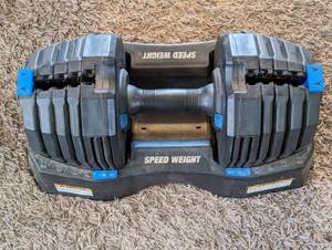 lot 180 image: NordicTrack Speed Weight Adjustable Weights