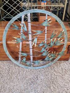 lot 194 image: Metal Artwork Wall-Hanging