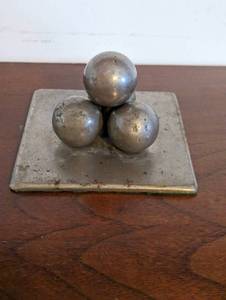 lot 231 image: Metal PaperweightArtwork