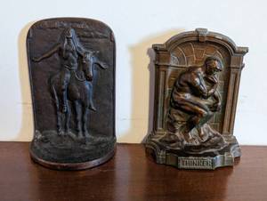 lot 232 image: Two Bookends