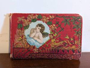 lot 244 image: Antique Remembrance Book