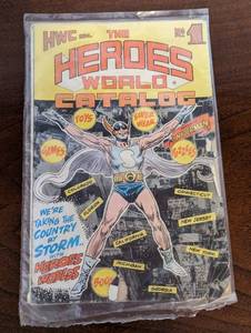 lot 245 image: Vintage Heroes World Catalogue Comic Book