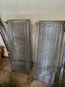 Metal Shelving Unit