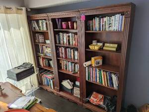 Set Of Three Bookshelves