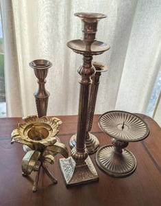 Five Candleholders