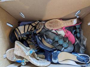 Six Pairs Of Womens Shoes