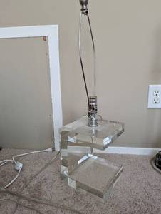 Glass Table Lamp