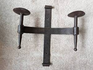 Metal Wall-Hanging Candelabra