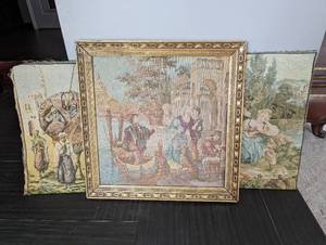 Three Pieces Of Textile Art