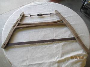 lot 272 image: Antique manual hand saw...