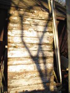 lot 51 image: Rustic Wood barnwood door...
