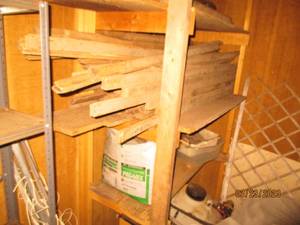 lot 63 image: Lot of Vintage oak hardwood floorin...
