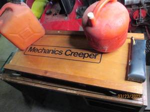 lot 78 image: (2) Plastic gas cans...