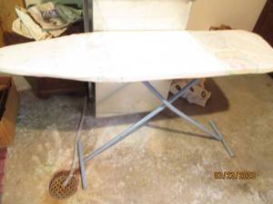 lot 152 image: Folding full size ironing board...