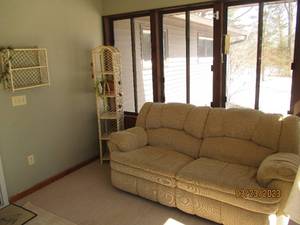 lot 182 image: Oversized neutral tone cloth double...