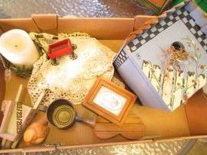 lot 196 image: Birdhouse with misc pieces of outdo...