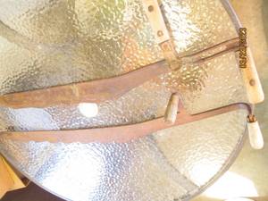 lot 202 image: Set of (2) Antique wood handled ser...