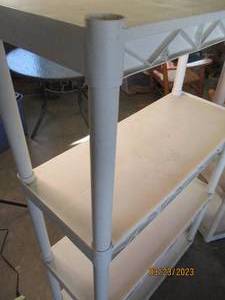 lot 253 image: 2-Plastic multi-tier garage style S...
