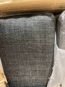 lot 5 image: Alton Charcoal Linen Upholstered DayBed with Trundle Short Rails