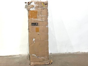 lot 29 image: Sauder Homeplus Soft White Finish Wardrobe