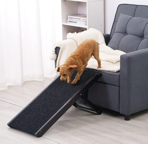 lot 49 image: SweetBin 18 Tall Adjustable Pet Ramp - Small Dog Use Only