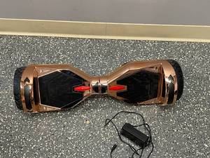 lot 82 image: Gotrax NOVA PRO Self Balancing Hoverboard with LED 6.5 Offroad Tires, Lights & Speaker