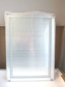 lot 88 image: TETOTE LED Lighted 28 x 20 in. Bathroom Wall Mirror with Dimmable Touch Control Switch
