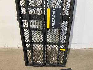 lot 96 image: Wildroad Hitch Mount 500 lbs. Folding Cargo Carrier Basket