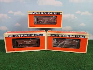 lot 509 image: (3) LIONEL O Scale SOO Line Ore Rail Cars