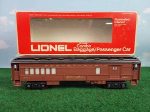 lot 515 image: LIONEL Pennsylvania United States Mail Railway Post Office Illuminated (O27 Scale) Baggage  Passenger Car w Box - Model 6-9510
