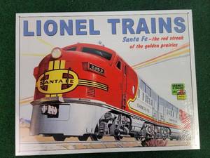 lot 542 image: New LIONEL Trains Tin Sign - 12.5 x 16