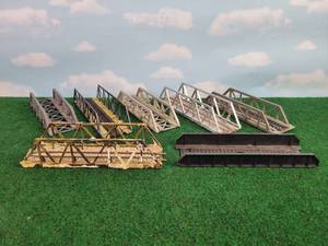 lot 667 image: (7) HO Scale Trestle Bridges