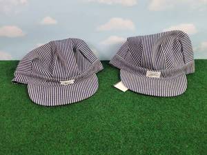 lot 697 image: (2) KEY Imperial Railroad Hats
