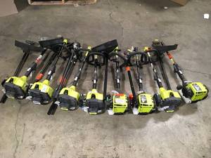 Mix lot of Ryobi Trimmers  various models and conditions Customer returns Review all pictures