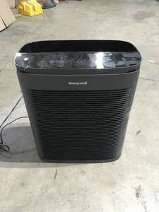 Honeywell  PowerPlus HEPA Air Purifier, Extra-Large Room (530 sq. ft.) Black Customer returns Review all pictures