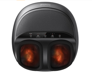 RENPHO Foot Massager Machine with Heat, Shiatsu Deep Kneading Fits Feet Up to Men Size 12