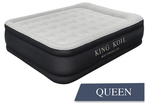 King Koil Luxury Air Mattress Queen with Built-in Pump 20