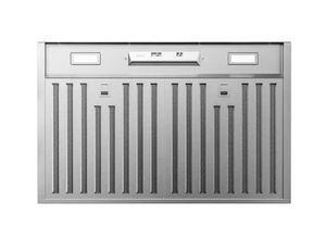 Zephyr Monsoon Mini 30 in. 300 CFM Convertible Insert Range Hood with Light in Stainless Steel