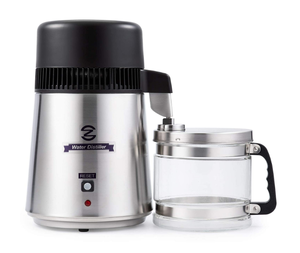 CO-Z 1 Gallon Water Distiller, 4L Brushed 304 Stainless Steel