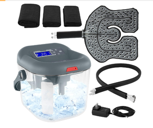 Vive Cold Therapy Machine - Large Ice Cryo Cuff Fits Knee, Shoulder, Ankle, Cervical, Back, Leg, Hip and ACL