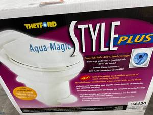 lot 25 image: THETFORD AQUA MAGIC STYLE PLUS CAMPER TOILET