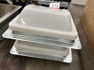 lot 52 image: WHITE VENT COVERS