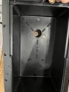 lot 58 image: BLACK PLASTIC BATTERY BOXES