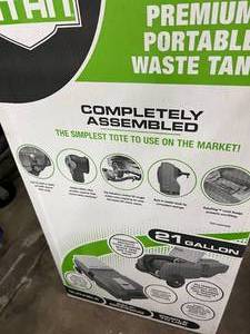 lot 60 image: 2 WHEEL PREMIUM PORTABLE WASTE TANK