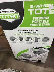 lot 61 image: 2 WHEEL PREMIUM PORTABLE WASTE TANK