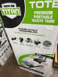 lot 62 image: 4 WHEEL PREMIUM PORTABLE WASTE TANK