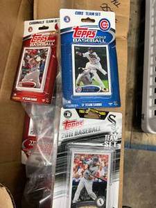lot 79 image: BASEBALL CARDS, NEW,