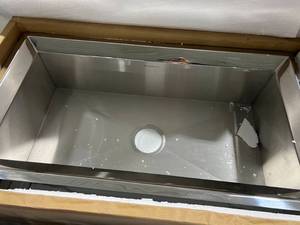 lot 99 image: STAINLESS STEEL SINK